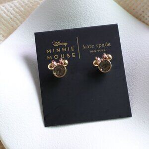 Kate Spade Gold minnie Mini Stud Earrings